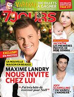Jacynthe featured on Quebec publication 7 Jours
